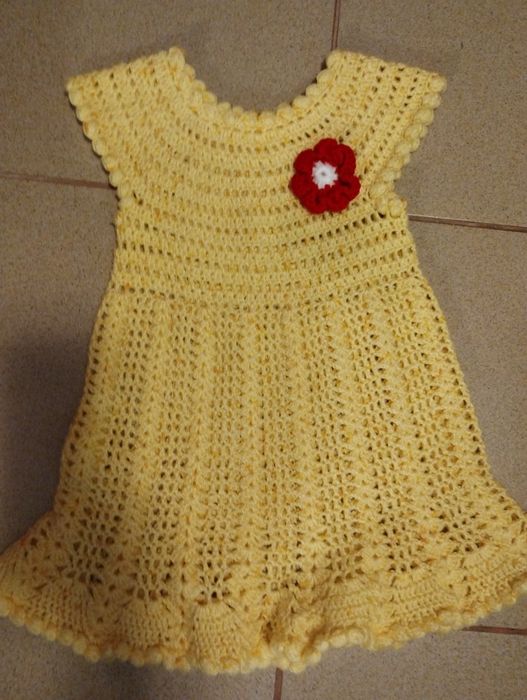 Rochita galbena bebe 24 luni