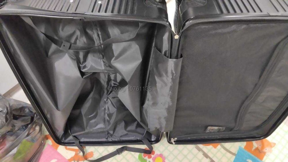 Куфар за багаж 2 броя комплект пластмасов с кодово заключване ПРОМО