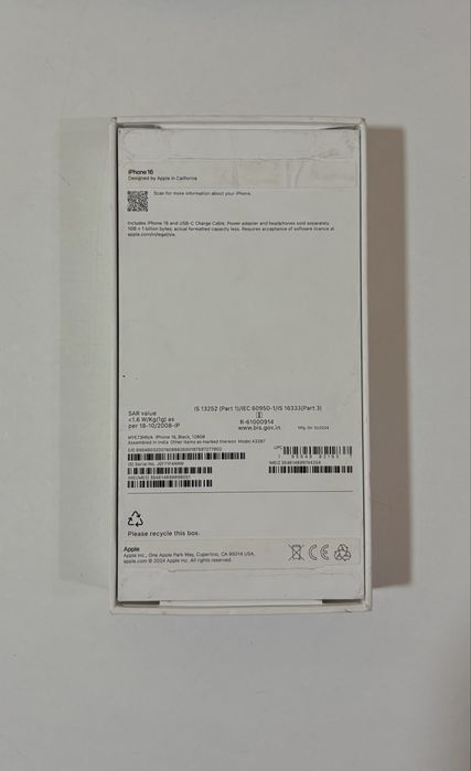 iPhone 16 128G в идеале! Обмен.