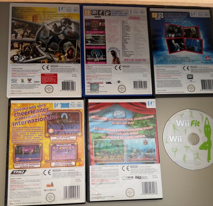 Lot jocuri Nintendo Wii