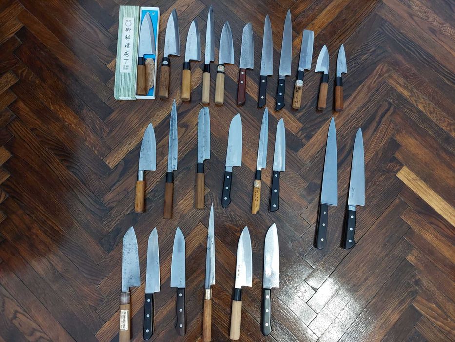 Cutite Vechi Japoneze Lucrate Manual Originale!