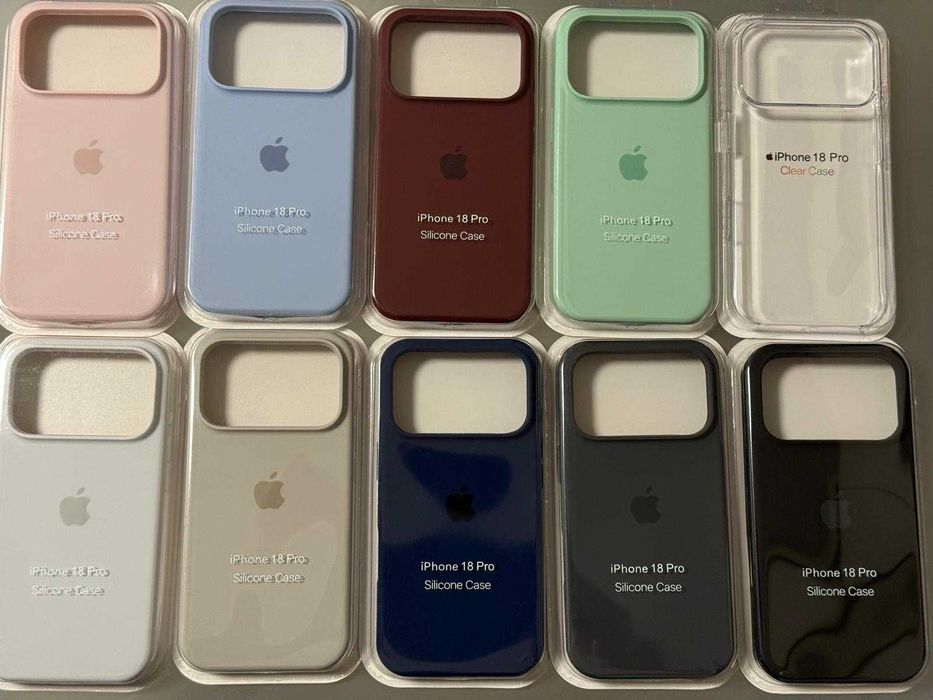 5 Husa Silicon iPhone 18 Pro si ProMax Carcasa