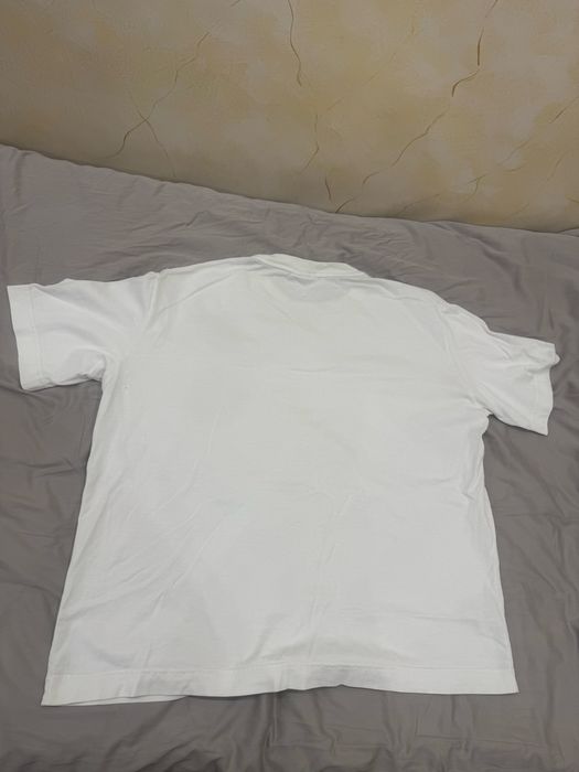 Футболка Lacoste белая оригинал, размер L
