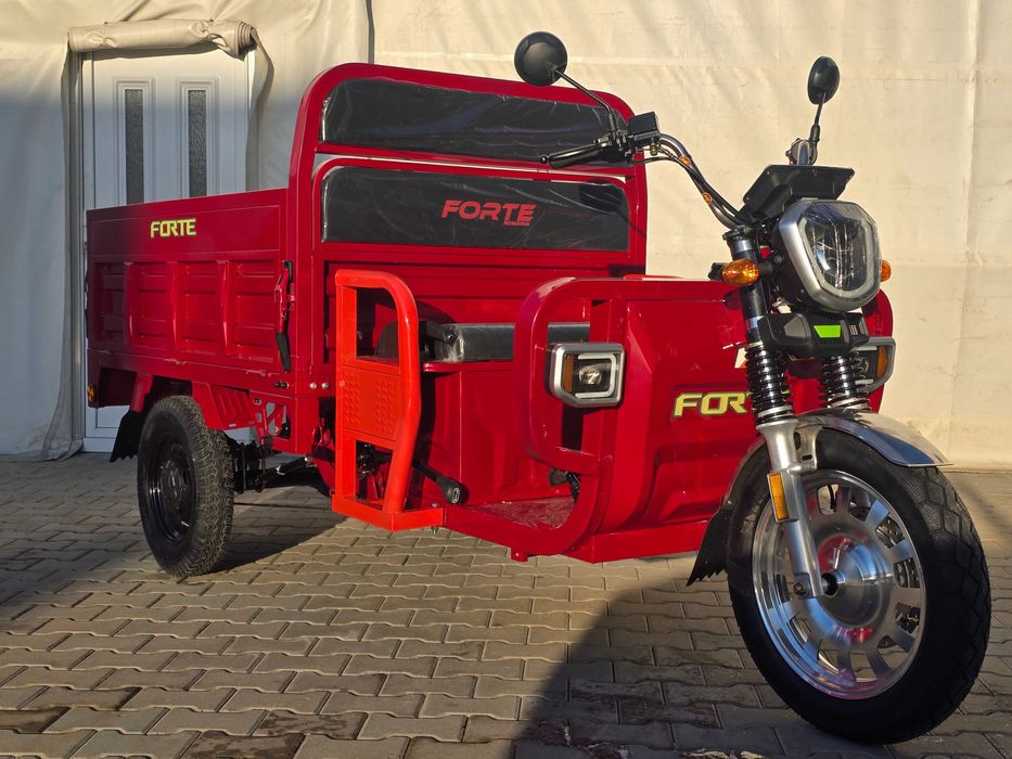 Triciclu electric FORTE cargo 1000 acumulator litiu-ion 72 V/60Ah