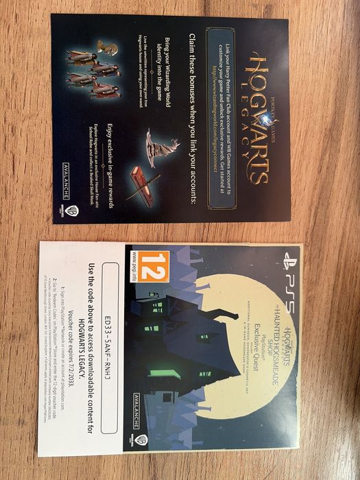 Диск hogwarts legacy на ps5