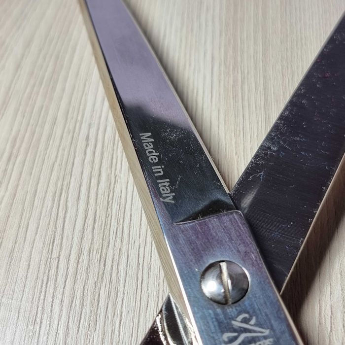 Foarfeca profesionala croitorie - Made in Italy - lame din otel carbon