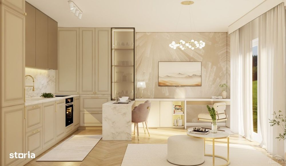 Apartament NOU tip Studio - Modern, ideal pentru investiție!