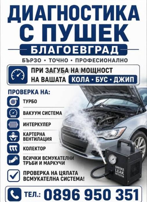 Диагностика с Пушек