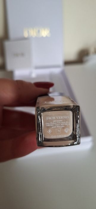 DIOR нов оригинален комплект-лак за нокти, пиличка и стикери