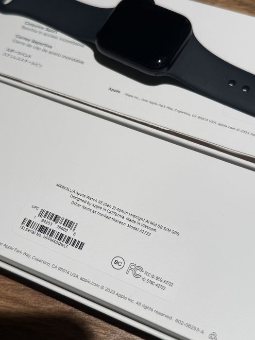 Apple watch SE 2022 40mm