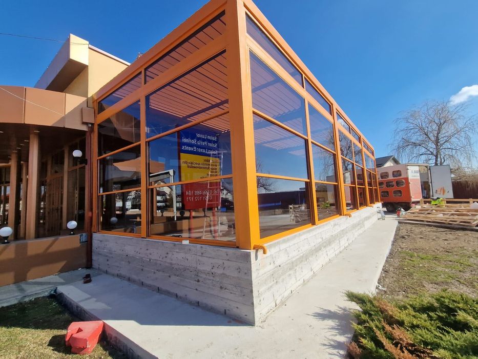 Pergole retractabile la doar 150 EUR/mp!STOC LIMITAT!SUPER OFERTĂ!