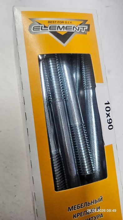 Болты мебельные 6×60-10×90