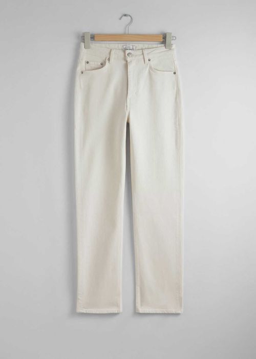 Нови бели дънки &OtherStories - Keeper Cut Cropped