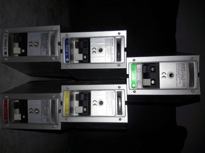 5 x Sony SS-TS300 Surround satellite speakers, 3 Ω