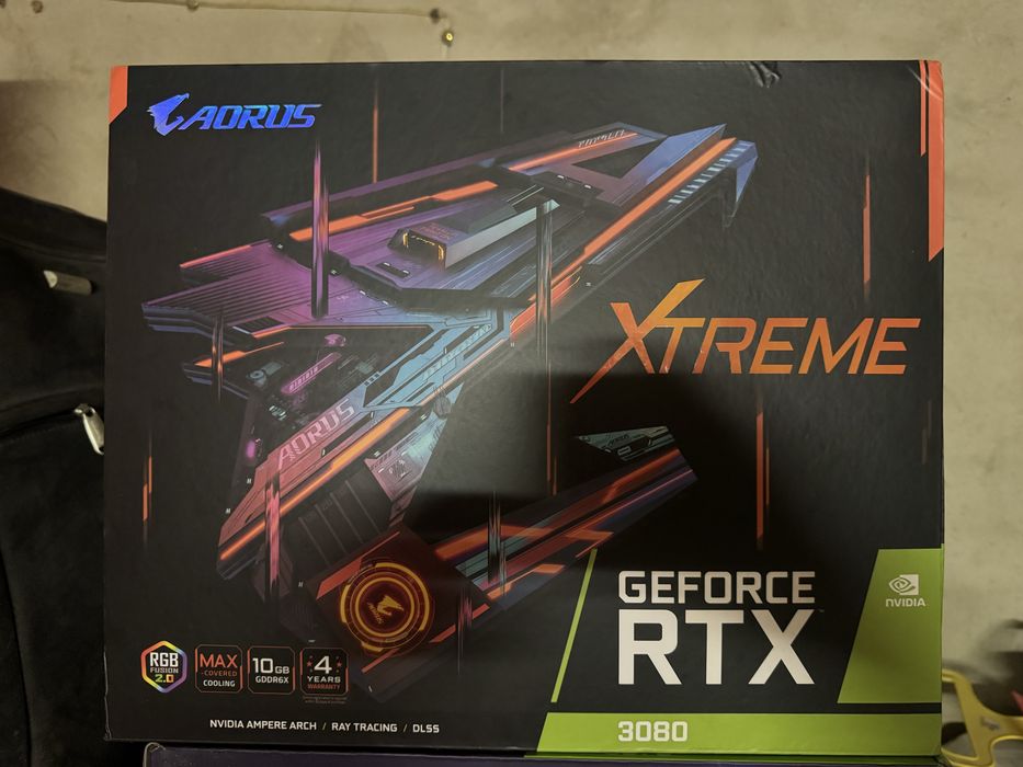 Видеокарта Gigabyte GeForce RTX 3080 AORUS Xtreme 10G