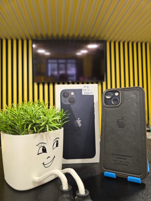 Iphone 13, 128гб, 78% акб, Kaspi 0-0-12