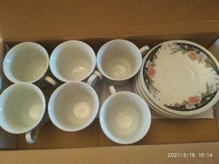 Кофейная пара  (новый)сервиз