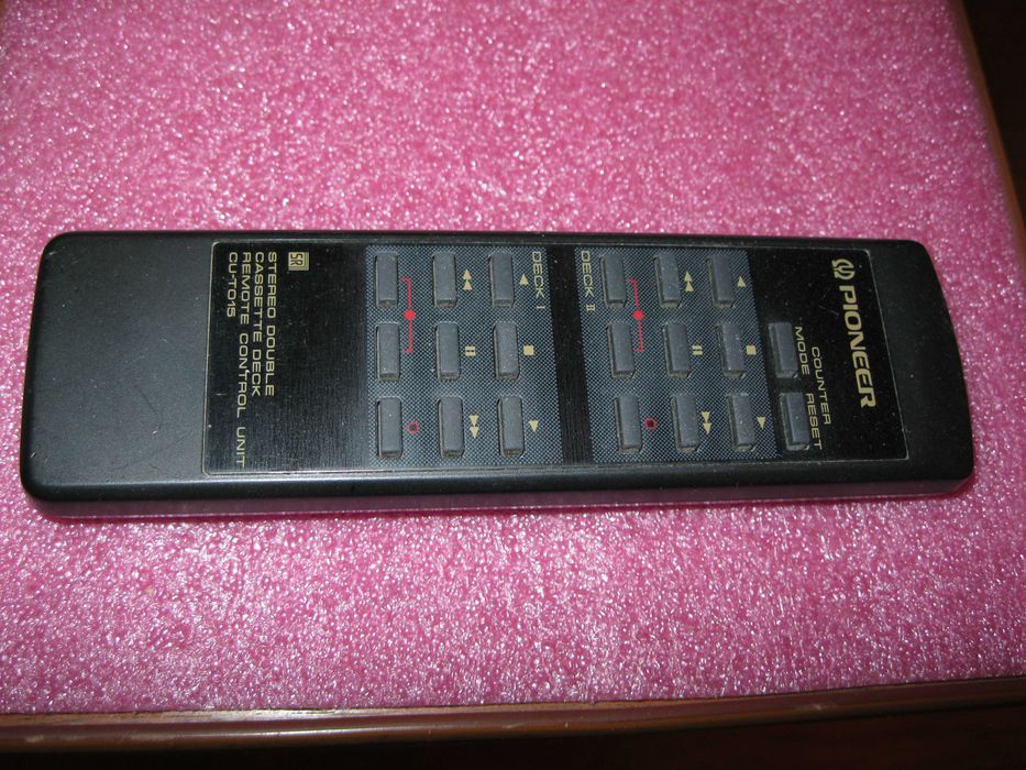 Pioneer stereo double cassete deck CT - W820R