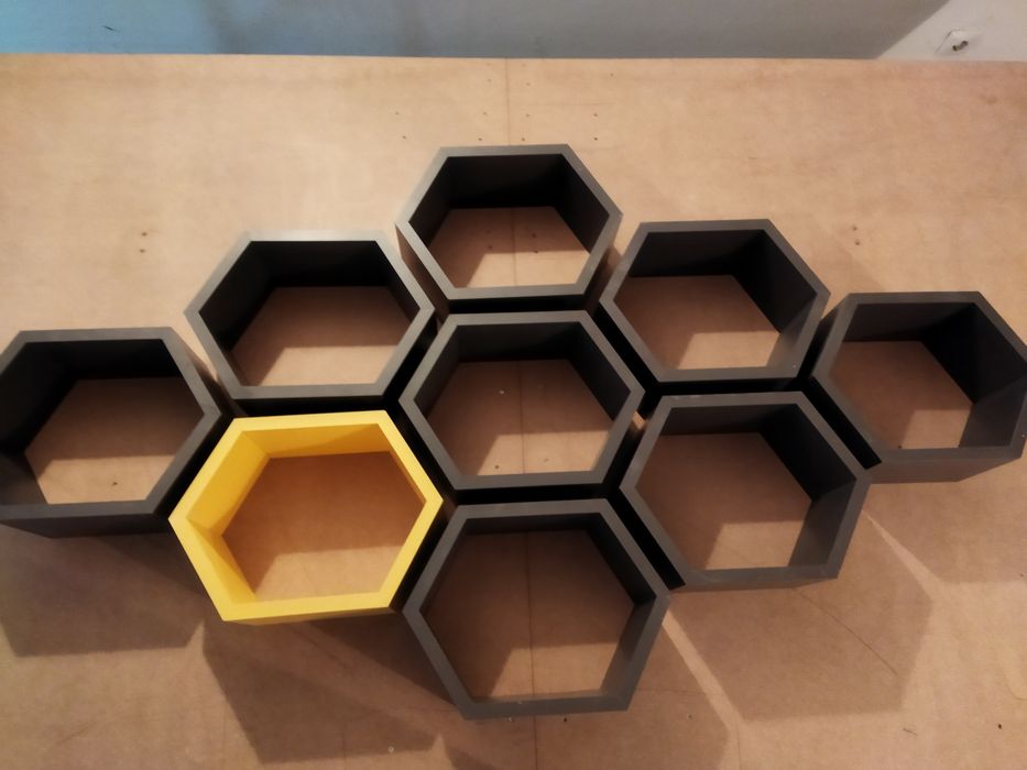 #Шестоъгълник#Етажерка#Шестостен#Пчелна#Пита#Декорация#Хексагон#Полиц