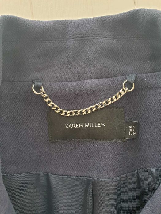Karen Millen – дамско тъмносиньо палто