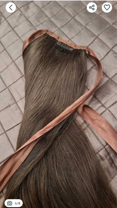 Coada par natural Buenobia saten natural