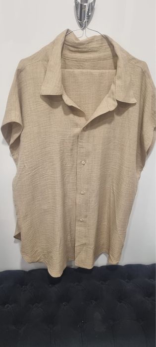 Compleu camasa + pantaloni lungi vara babs beige