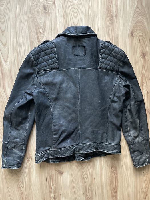 tigha / мъжко кожено(естествена) яке XL