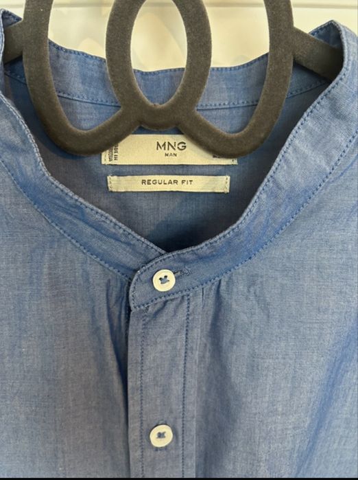 Camasa barbati MNG man Regular Fit, fara guler, masura  L