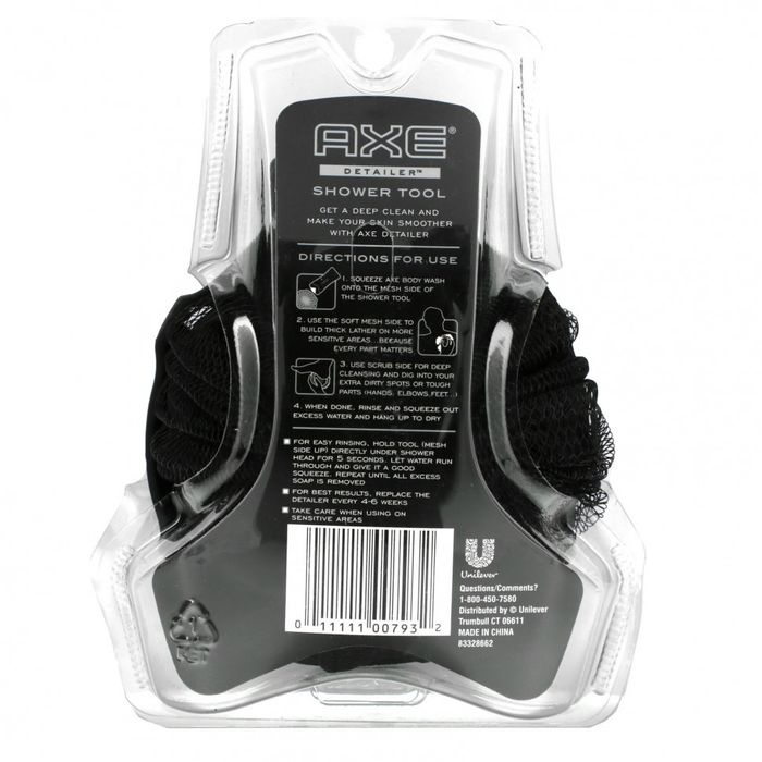 Axe, Detailer, двусторонняя мочалка, 1 шт.Из США