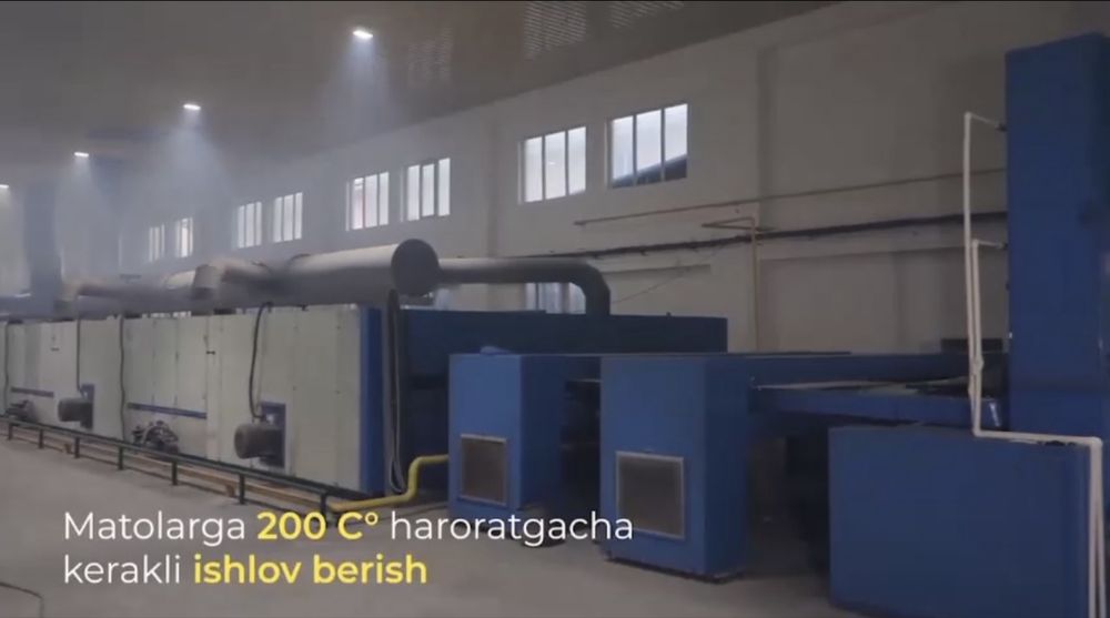 Продаётся Гладилный  (Stenter machine)"Самфорная Глажка" .