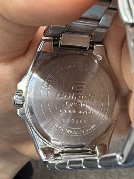 часы Casio original в серебрянном цвете