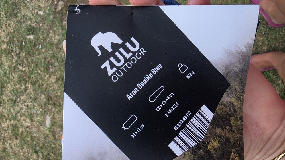 Saltea dubla camping Zulu Aron Double