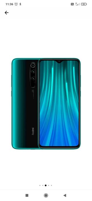 Telefon mobil Xiaomi Redmi Note 8 Pro, Dual SIM, 64GB, 6GB RAM, Verde