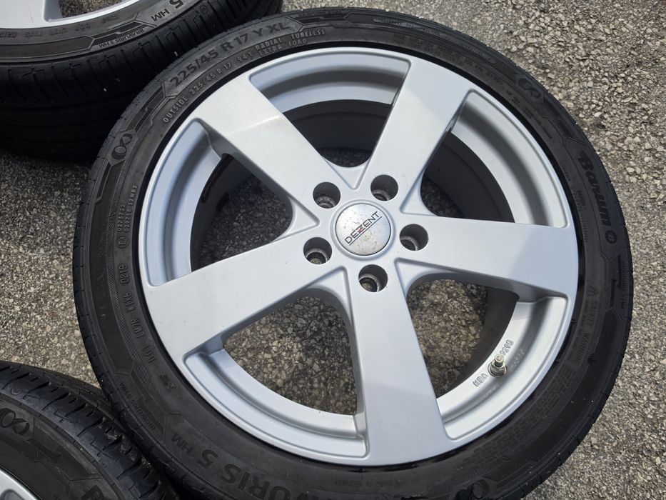 5х112/17 с гуми VW Audi Skoda Seat 5x112/17 Фолксваген Ауди Шкода Сеат