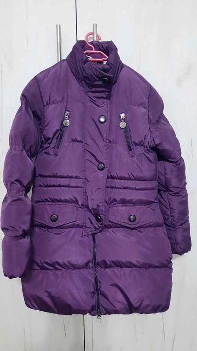 Geaca mov fetite, imblanita