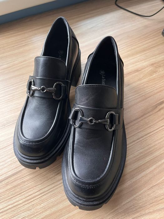 Дамски мокасини с платформа