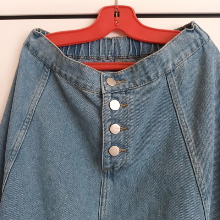 Дънкова дълга пола