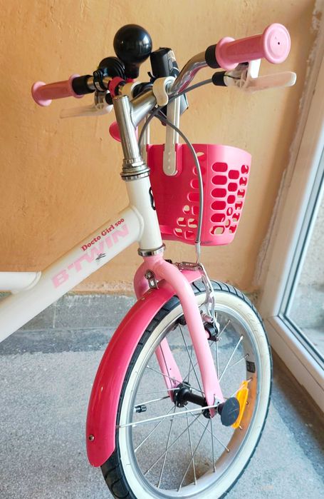 B'twin 16" Docto girl 500 с помощни колела