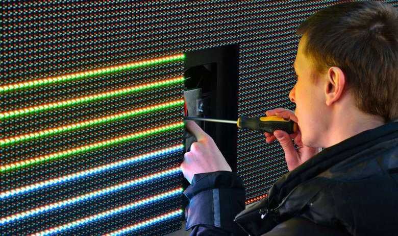 Led ekran remont qilamiz