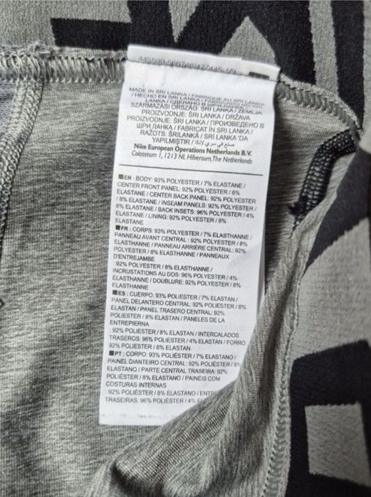 Pantaloni Compresie Bărbați Nike Pro - Performanță și Suport - S