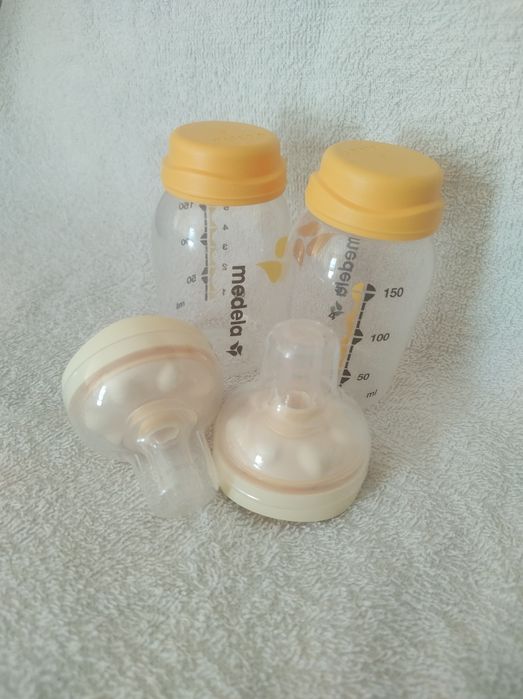 Електрическа помпа Medela Mini Electric + Calma шишета