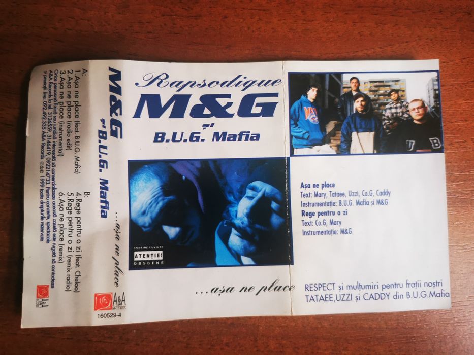 Caseta Bug Mafia M&G
