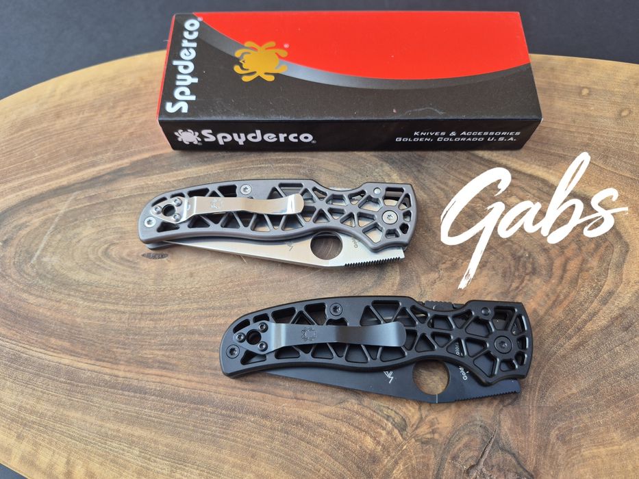 Сгъваем нож Spyderco Edgerati С266,два цвята