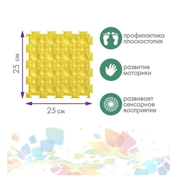 Коврик-пазл Ортодон 25x25 см