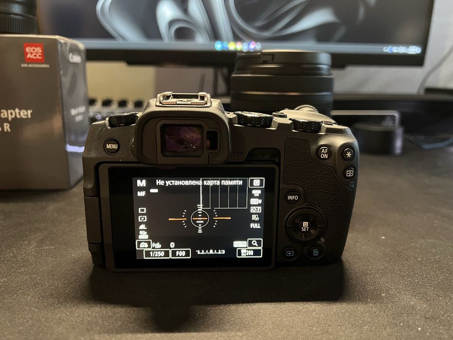 Комплекс canon eos rp + объективы