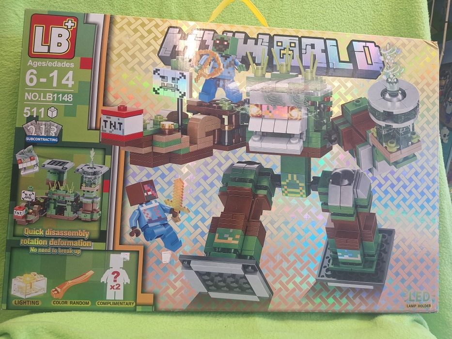 Minecraft огромен конструктор -  511 ел
