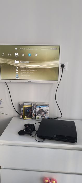 Playstation 3 slim +jocuri