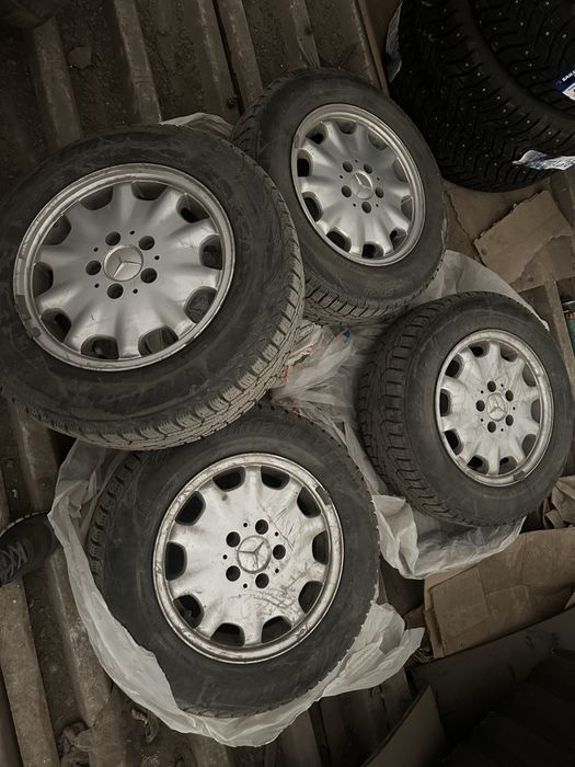 Диски R15 с зимней резиной