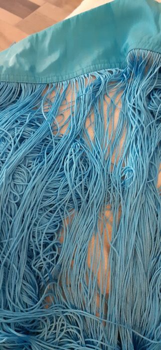 Штора нежно розовая