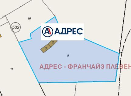 Парцел в Ловеч, област-с.Голяма Желязна площ 10280 цена 55000